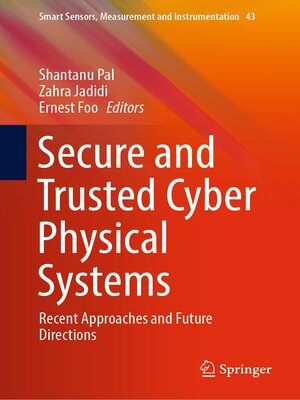 cover image of Secure and Trusted Cyber Physical Systems